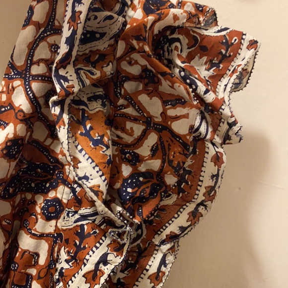 🔥Sale🔥 Anthropologie Ruffle Maxi Dress - Picture 9 of 9